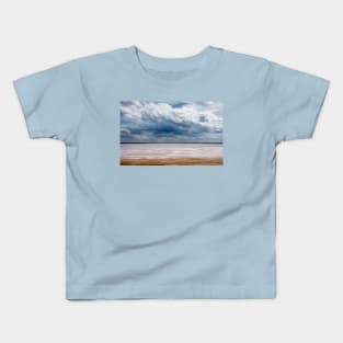 Clouds Loom Over the Oklahoma Salt Plains Kids T-Shirt